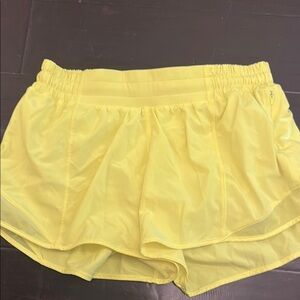 Yellow Women's Shorts